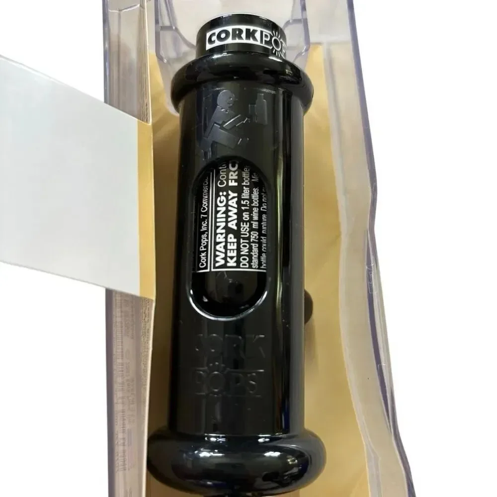 CORK POPS Wine Bottle Opener With Partial Cartridge